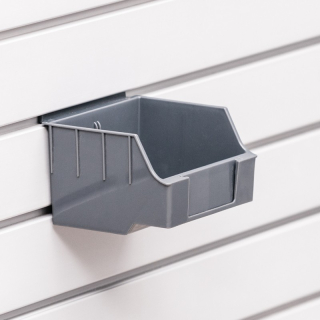 Plastový box "šedý" na drobné předměty 130x117x85 mm